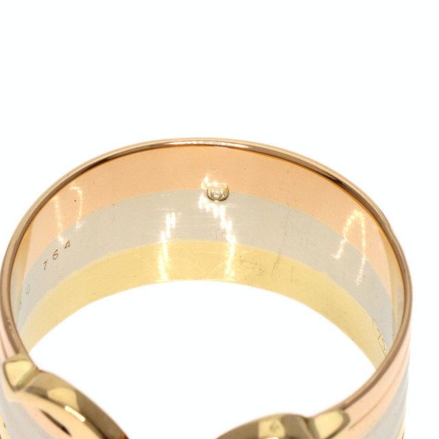 CARTIER カルティエ 2C LM #55 スリーカラー リング・指輪 K18 