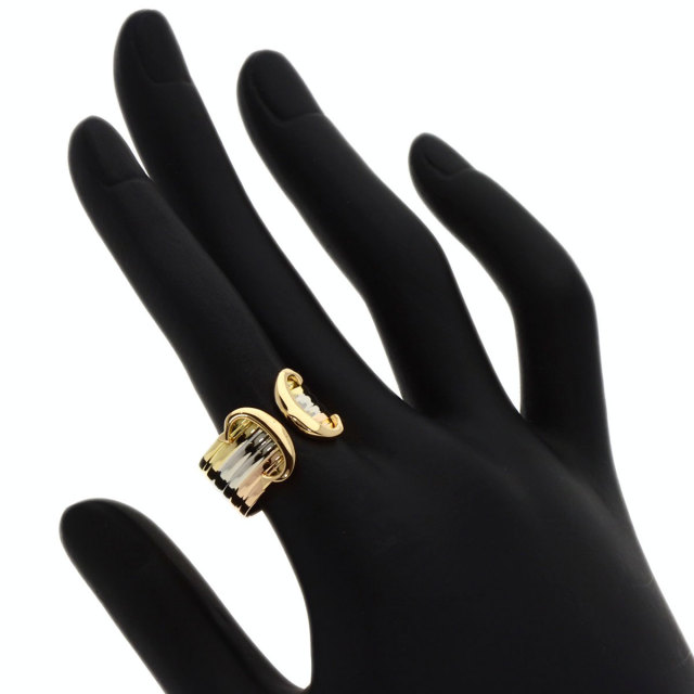 CARTIER カルティエ 2C LM #55 スリーカラー リング・指輪 K18イエロー 