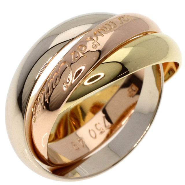 CARTIER カルティエ トリニティ #49 リング・指輪 K18イエロー