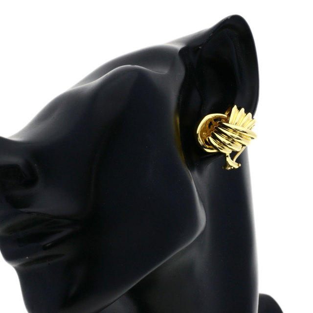 TIFFANY&Co. ティファニー ノット 片方のみ イヤリング K18イエロー  