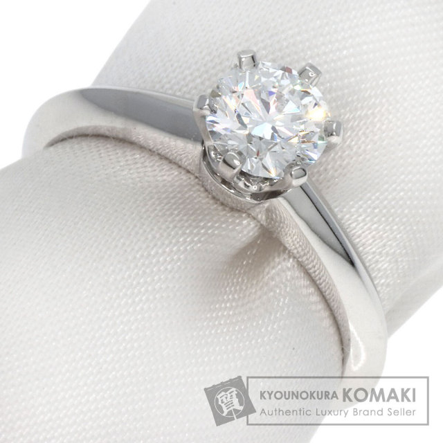 ティファニー TIFFANY＆CO ソリティア ダイヤモンド リング シルバー  