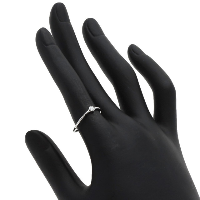 TIFFANY&Co. ティファニー ウェーブ シングルロウ 1P ダイヤモンド  