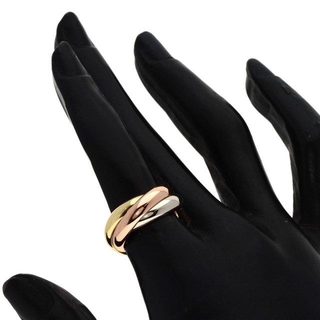 CARTIER カルティエ トリニティ MM #49 リング・指輪 K18イエロー 