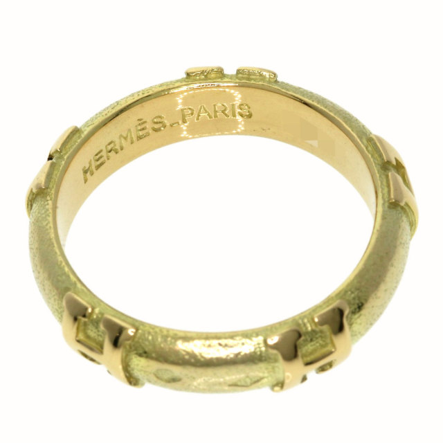 HERMES エルメス フィデリテ リング・指輪 K18イエローゴールド