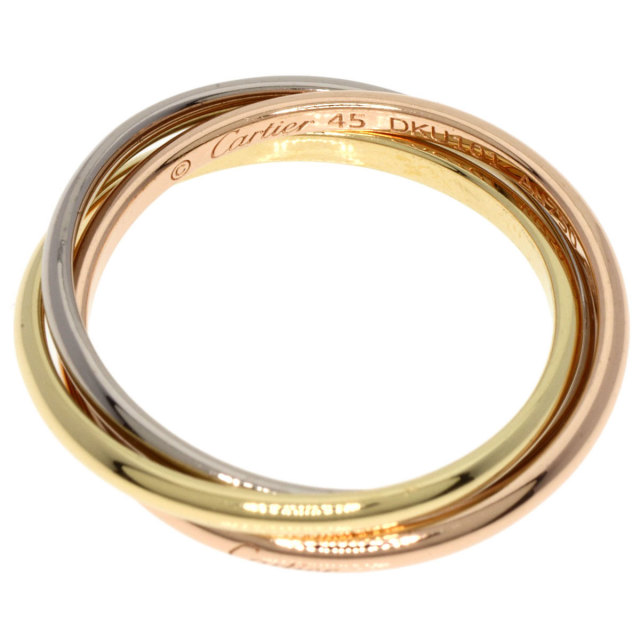 CARTIER カルティエ トリニティ XS #45 リング・指輪 K18イエロー