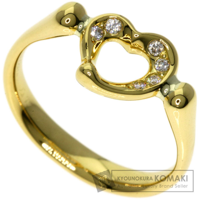 TIFFANY&Co. ティファニー オープンハート ダイヤモンド リング・指輪  