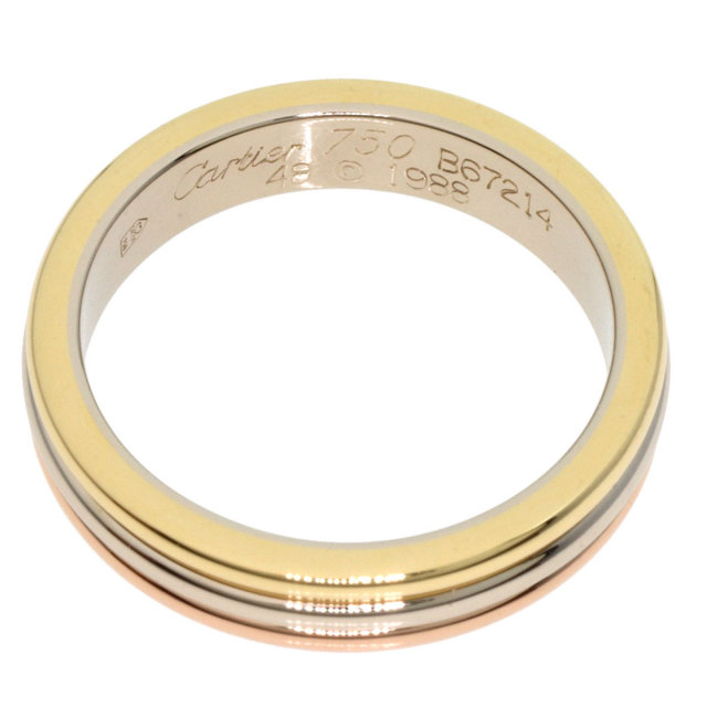 CARTIER カルティエ スリーカラー #48 リング・指輪 K18イエロー  