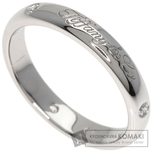 TIFFANY&Co. ティファニー ノーツ ルシダ 3P ダイヤモンド リング  