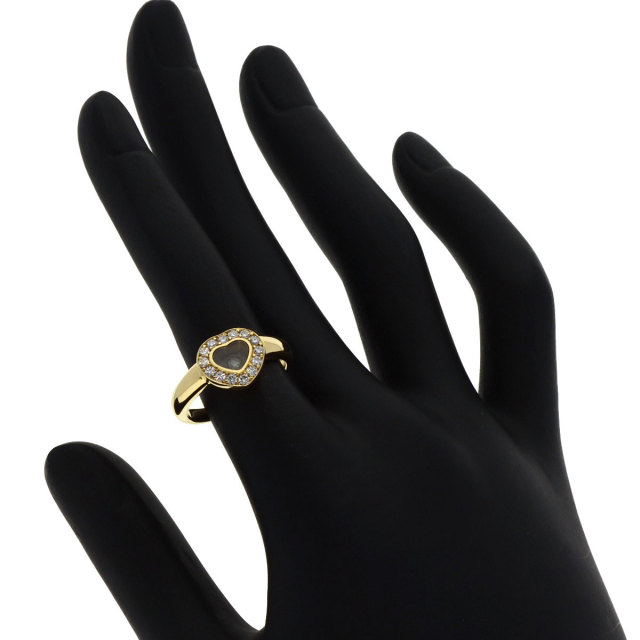 Chopard ショパール ハッピーダイヤモンド ハートモチーフ リング 