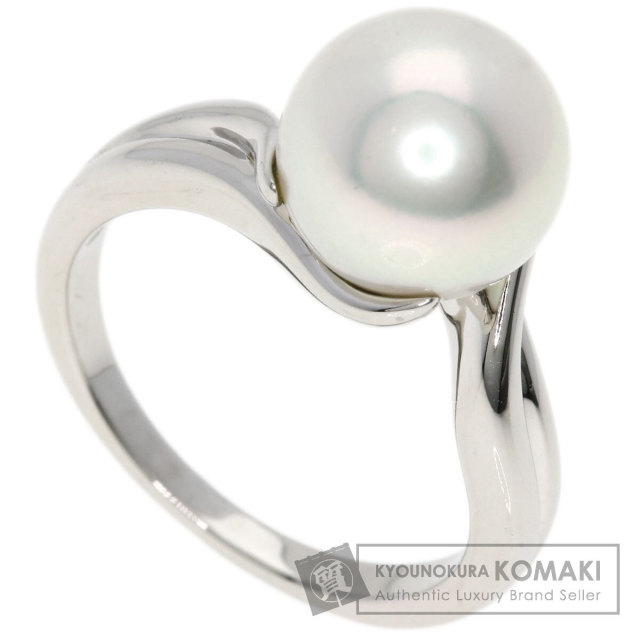 MIKIMOTO ミキモト パールリング Pt950 プラチナリング 真珠 指輪 MIKIMOTO ミキモト パールリング Pt950 プラチナリング 真珠 指輪