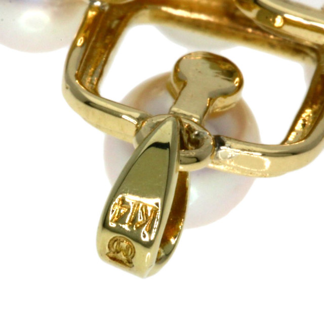 MIKIMOTO ミキモト アコヤパール 真珠 ペンダントトップ K14イエロー 