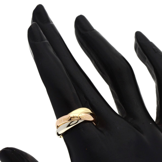 CARTIER カルティエ トリニティ #50 リング・指輪 K18イエローゴールド