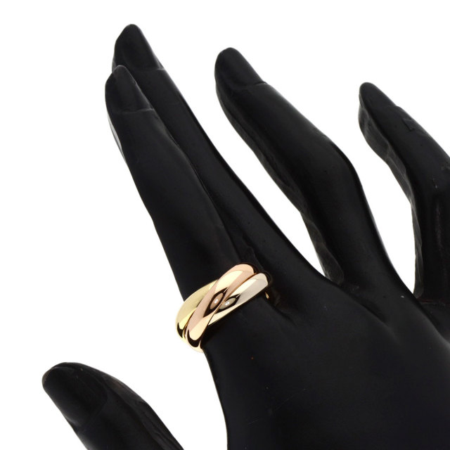 CARTIER カルティエ トリニティ MM #51 リング・指輪 K18イエロー 