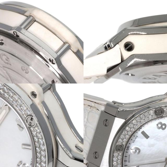 ウブロ 腕時計 ビッグバン オールホワイト マザーオブパール