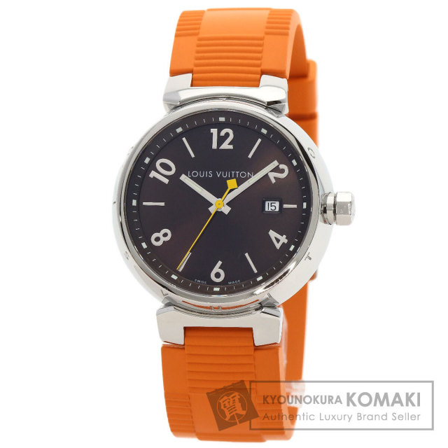 LOUIS VUITTON ルイヴィトン Q1111 タンブール GM 腕時計 ステンレス  