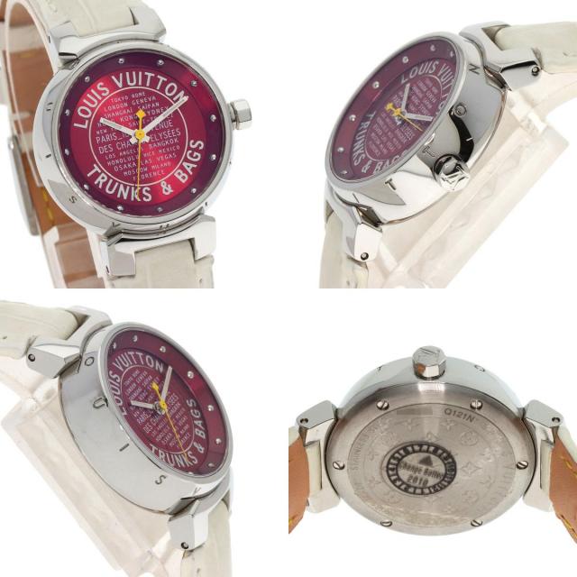 LOUIS VUITTON ルイヴィトン Q121N タンブール TRUNKS&BAGS 腕時計  