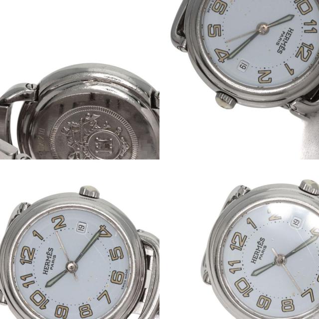HERMES エルメス PU2.210 プルマン 腕時計 ステンレススチール/SS  