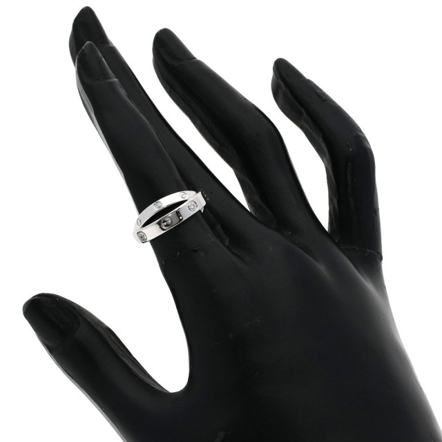 CARTIER カルティエ ビーラブ 6P ダイヤモンド #46 リング・指輪 K18  