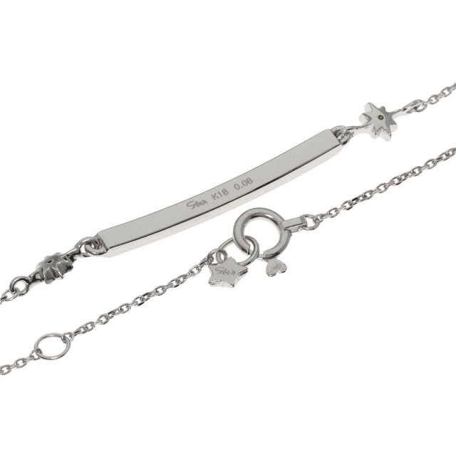 STAR JEWELRY スタージュエリー ダイヤモンド ブレスレット K18  