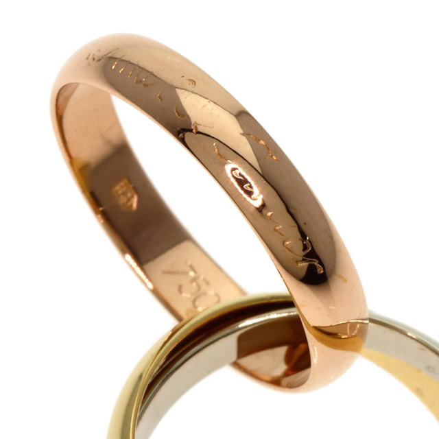 CARTIER カルティエ トリニティ #49 リング・指輪 K18イエローゴールド 