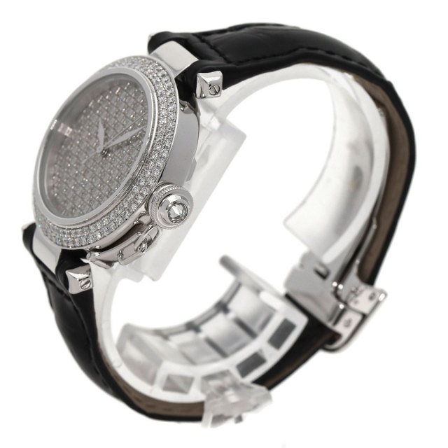 カルティエ 腕時計 パシャ 32mm ダイヤモンド メーカーコンプリート