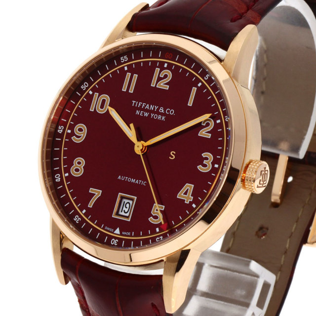 TIFFANY&Co. ティファニー CT60 37836079 ラウンドフェイス 腕時計 K18