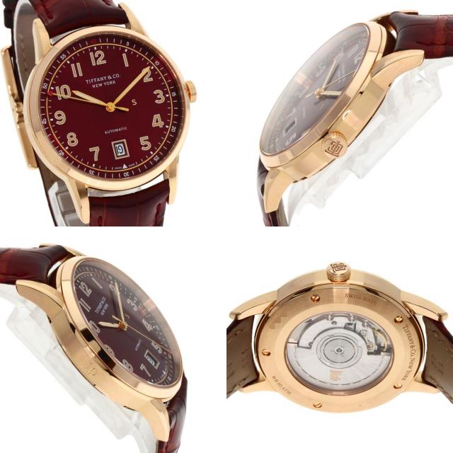 TIFFANY&Co. ティファニー CT60 37836079 ラウンドフェイス 腕時計 K18  
