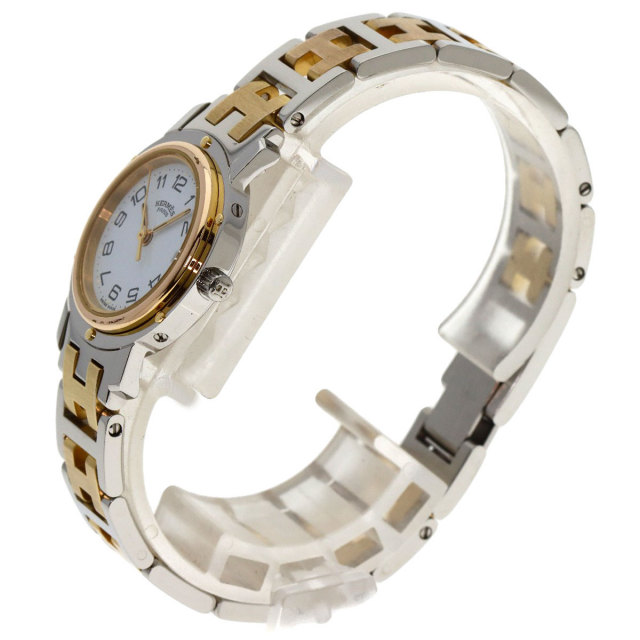 HERMES エルメス CL3.240 クリッパー 旧タイプ 腕時計 ステンレス  