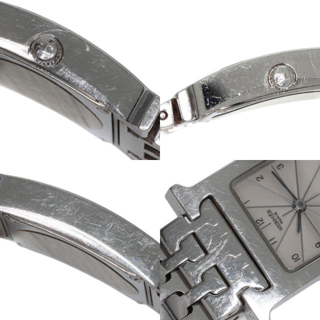 HERMES エルメス HH1.210 Hウォッチ 腕時計 ステンレススチール