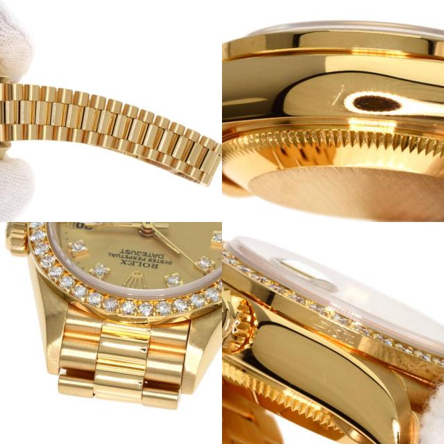 ROLEX ロレックス 69138G デイトジャスト 10P ダイヤモンド 1986