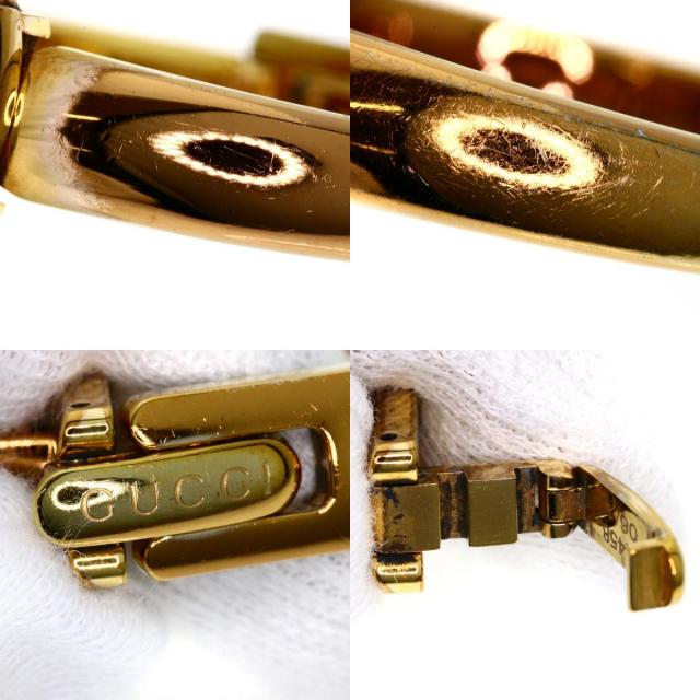 GUCCI グッチ 1400L ラウンドフェイス 腕時計 PGP/PGP レディース 