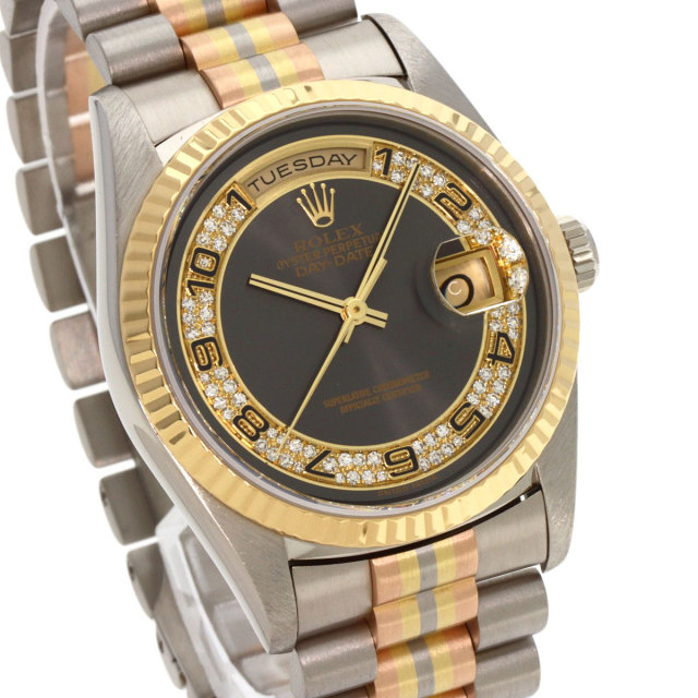 ROLEX ロレックス 18239BIC デイデイト 36 トリドール ミリ