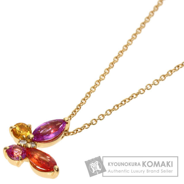 ポンテヴェキオ バタフライ サファイヤ ネックレス【MGJ21289】