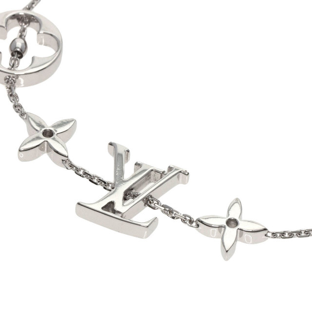 ▲K18WG ルイヴィトン モノグラム ブレスレット Q95010 ユニセックス ルイ・ヴィトン LOUIS VUITTON】ブレスレット ブラスレ