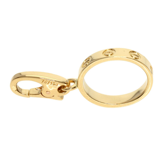 CARTIER カルティエ ラブチャーム ペンダントトップ K18イエロー  