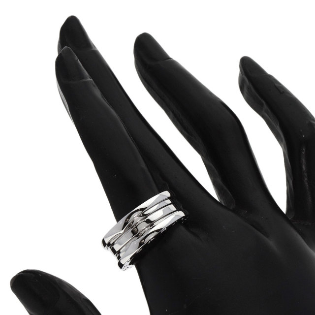 BVLGARI ブルガリ B-zero1ビーゼロワン 2バンド #57 リング・指輪 K18  
