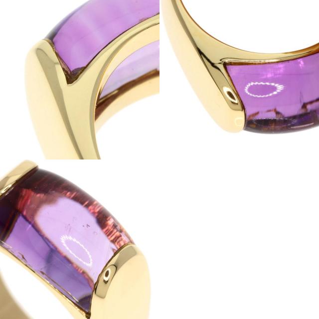 BVLGARI ブルガリ トロンケット アメジスト リング・指輪 K18イエロー  