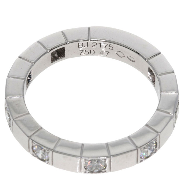 CARTIER カルティエ ラニエール ハーフ ダイヤモンド #47 リング・指輪 