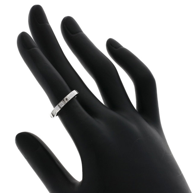 CARTIER カルティエ ラニエール ハーフ ダイヤモンド #47 リング・指輪 