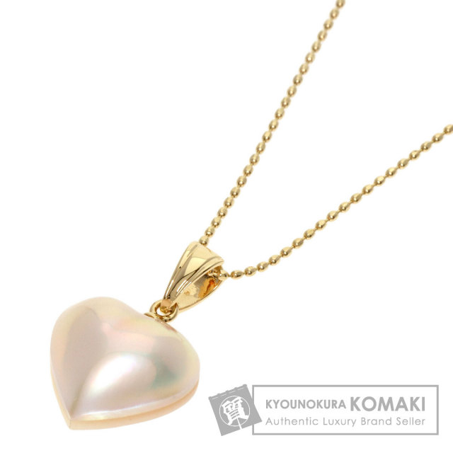 タサキ TASAKI マベ真珠 ネックレス 45cm K18 YG 750 パール 田崎真珠 