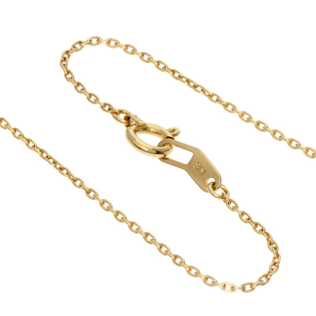 STAR JEWELRY スタージュエリー イニシャル T ネックレス K18イエロー 