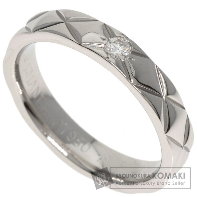 CHANEL シャネル マトラッセリング 1P ダイヤモンド #49 リング・指輪  