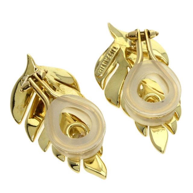 TIFFANY&Co. ティファニー リーフ イヤリング K18イエローゴールド  