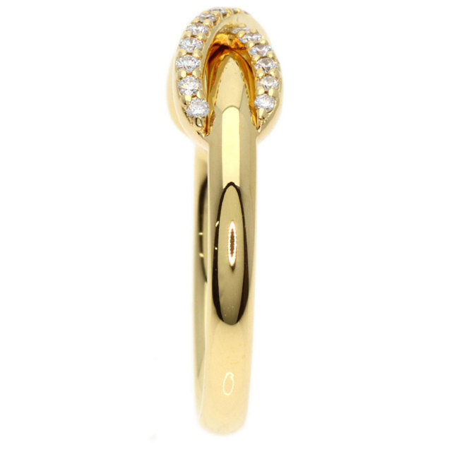 TIFFANY&Co. ティファニー インフィニティ リング・指輪 K18イエロー 