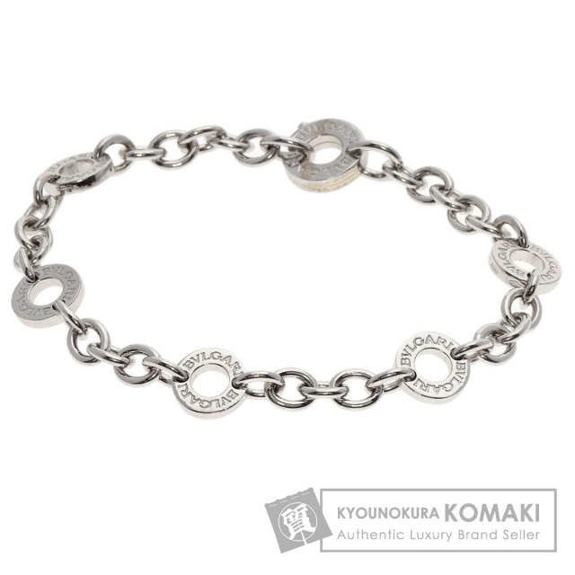 BVLGARI ブルガリ チャームブレス ブレスレット K18ホワイトゴールド
