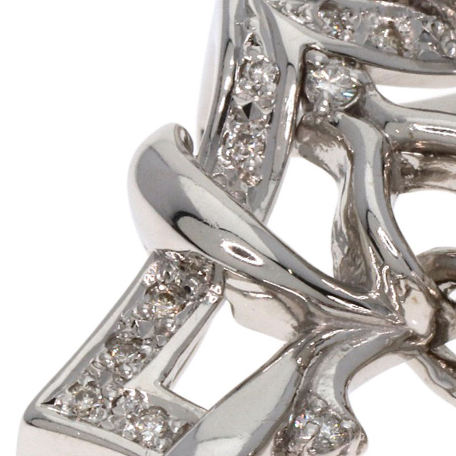 11.5ct サンゴ 珊瑚 ダイヤモンド ペンダントトップ K18ホワイト 