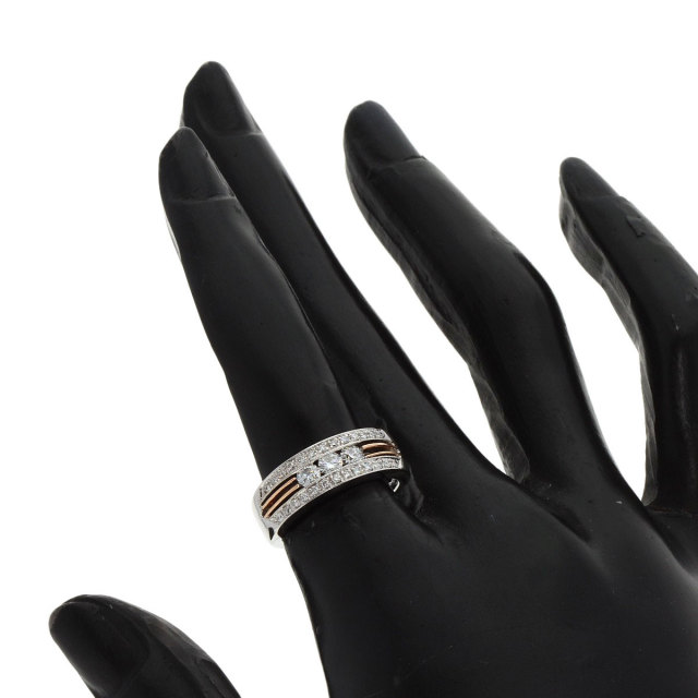 0.48ct ダイヤモンド リング・指輪 K18ホワイトゴールド 5g