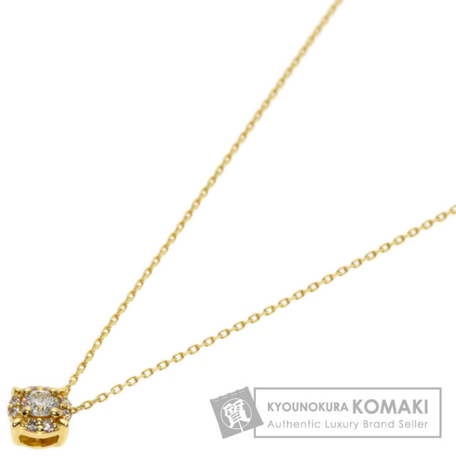 VANDOME ヴァンドーム ダイヤモンド ネックレス K18イエローゴールド  