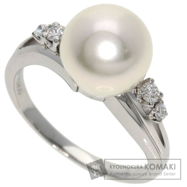 MIKIMOTO ミキモト アコヤパール 真珠 ダイヤモンド リング・指輪  