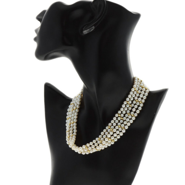 TIFFANY&Co. ティファニー パール 真珠 チョーカー ネックレス K18  